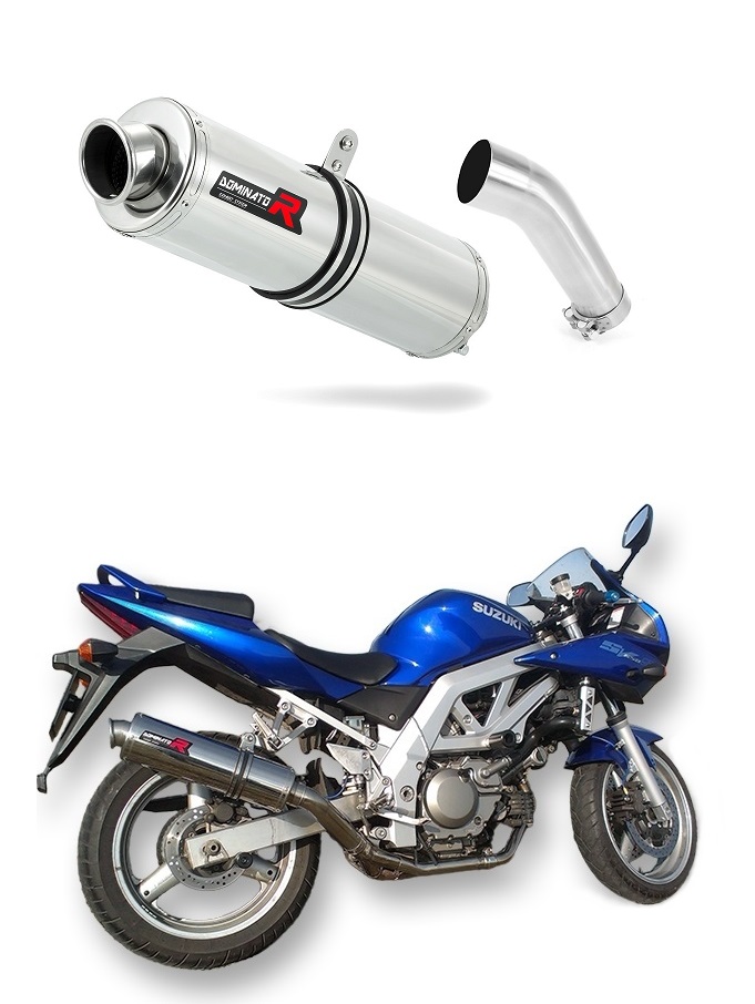 SU014DST - выхлоп DOMINATOR круглый SV 650 N 03-13