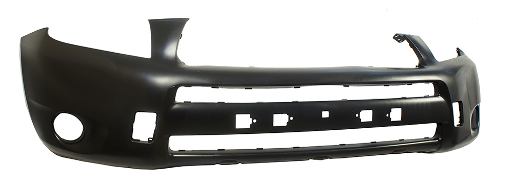 Бампер ПЕРЕДНІЙ Перед Toyota Rav4 2006-2009 Розширення ОТВОРИ НА ПЛАНКИ