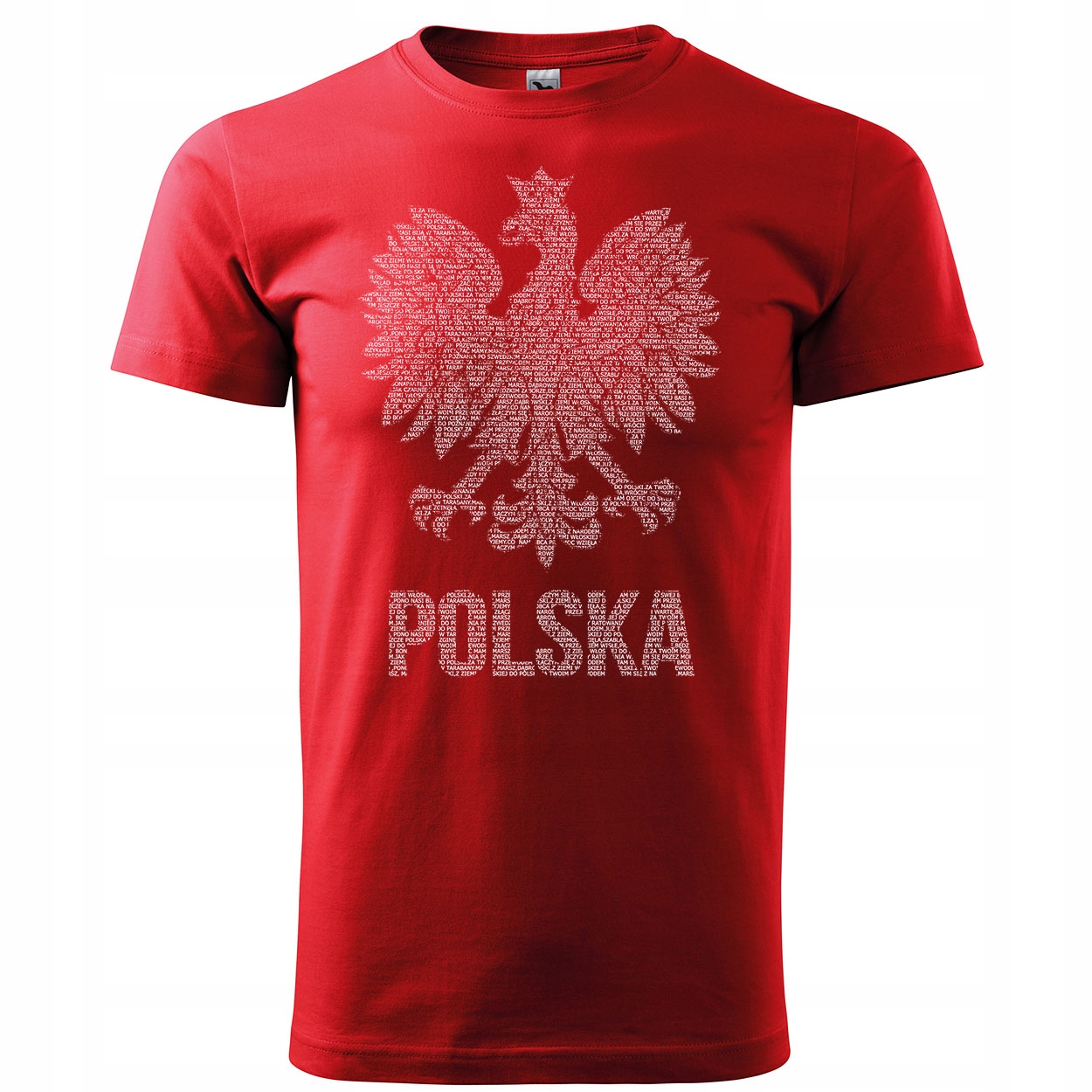 

Koszulka męska Orzeł Z Hymnem Polski Xs 5XL