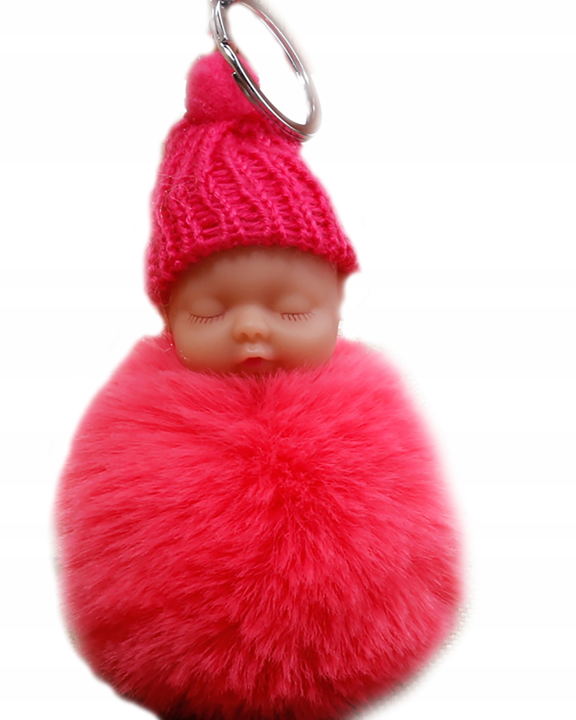 

Brelok Laleczka Pompon Keychain Zawieszka Do Klucz