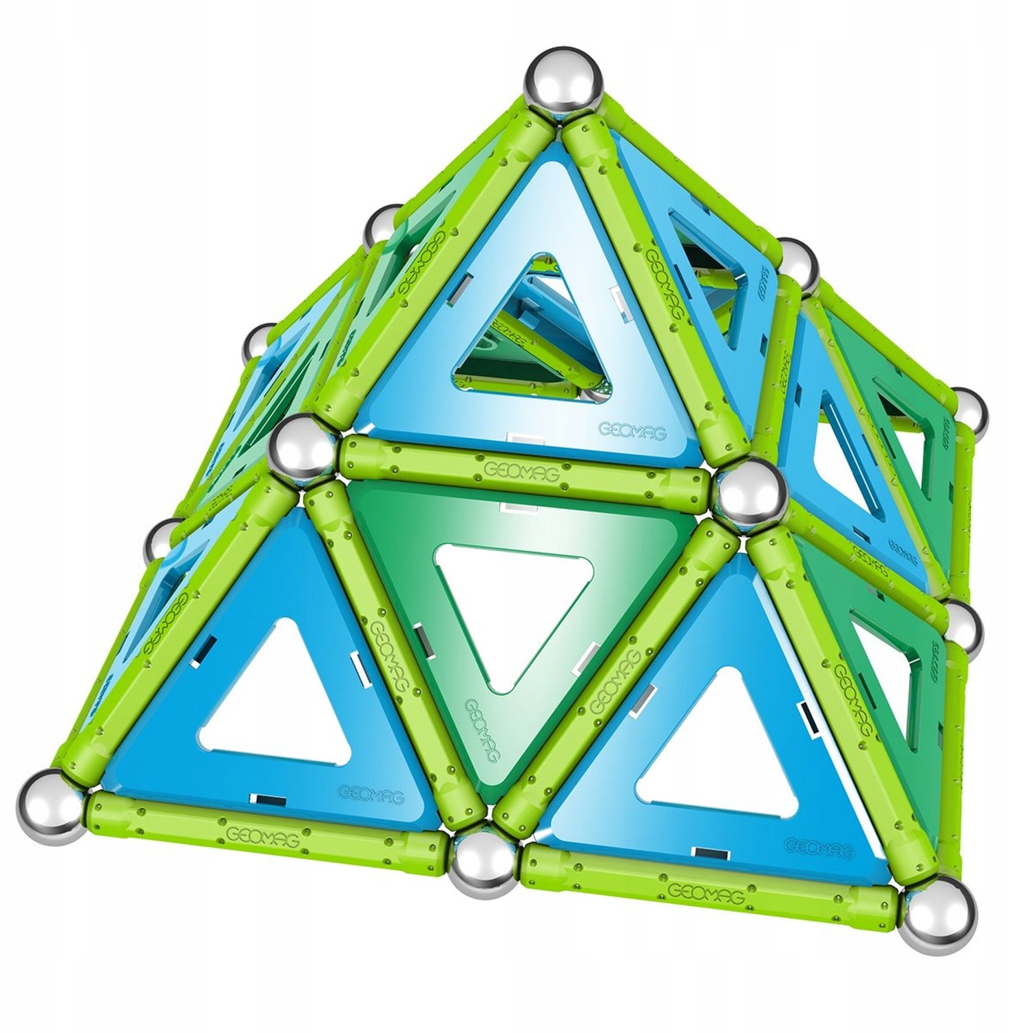 KLOCKI MAGNETYCZNE GEOMAG PANELS GEO-460 3D 32 el. Bohater brak