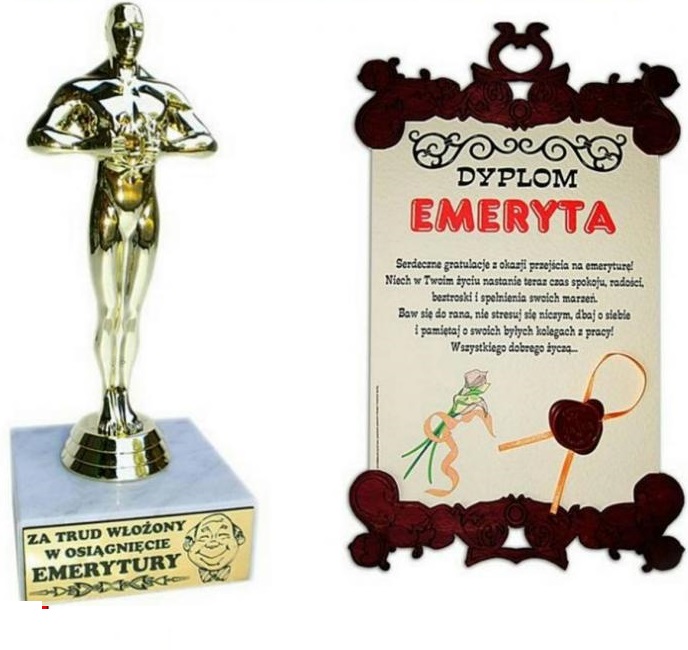 СТАТУЭТКА ДЛЯ ПЕНСИОНЕРА ПОДАРОК ПО СЛУЧАЮ ВЫХОДА НА ПЕНСИЮ
