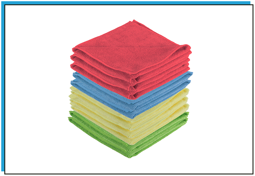 10SZT ŚCIERECZEK Z MIKROFIBRY 4 kolory Marka inna