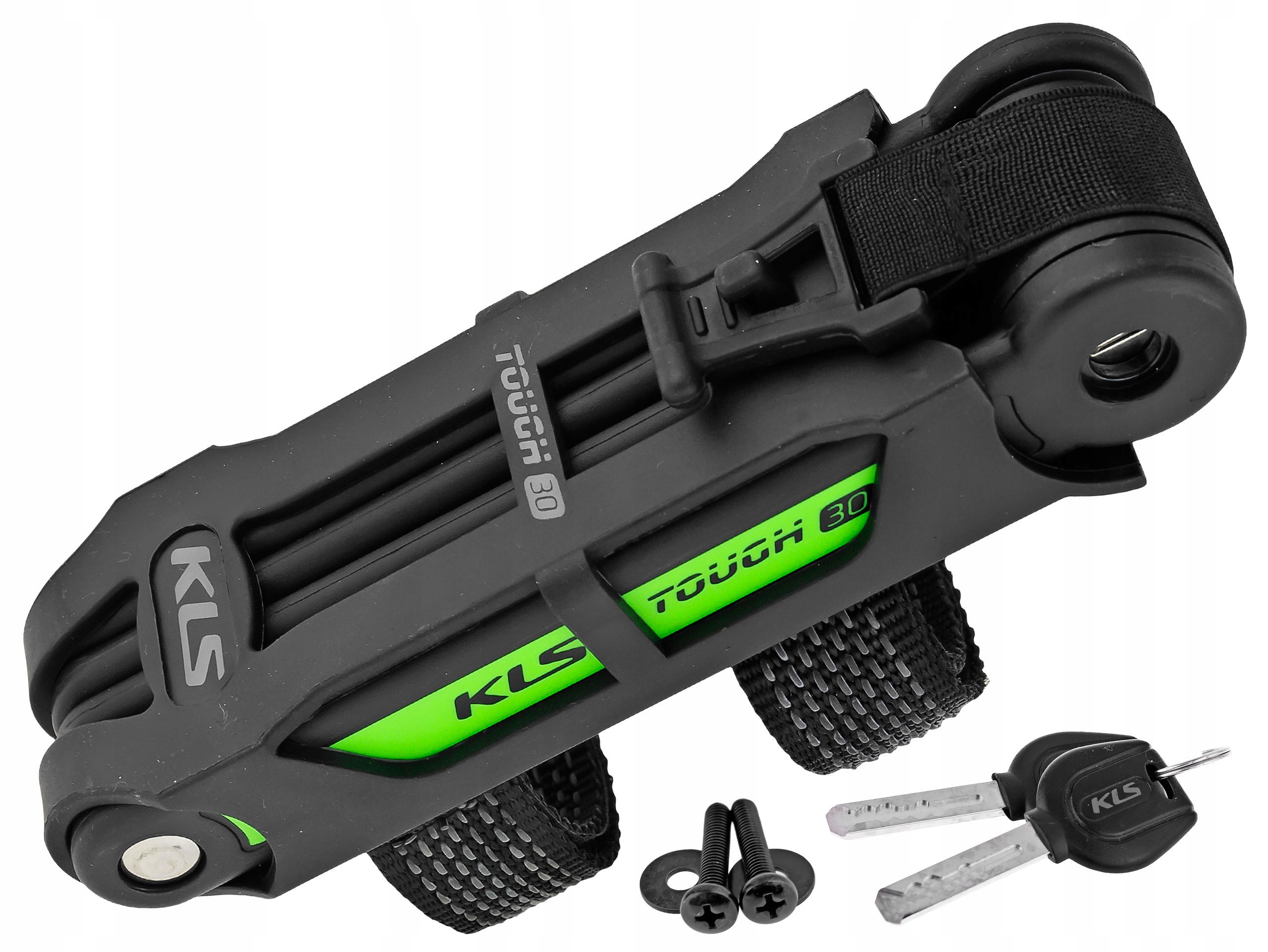 ZAPIĘCIE SKŁADANE KELLYS FOLD 30 BLOKADA ROWEROWA ZABEZPIECZENIE + UCHWYT EAN (GTIN) 8585019368652