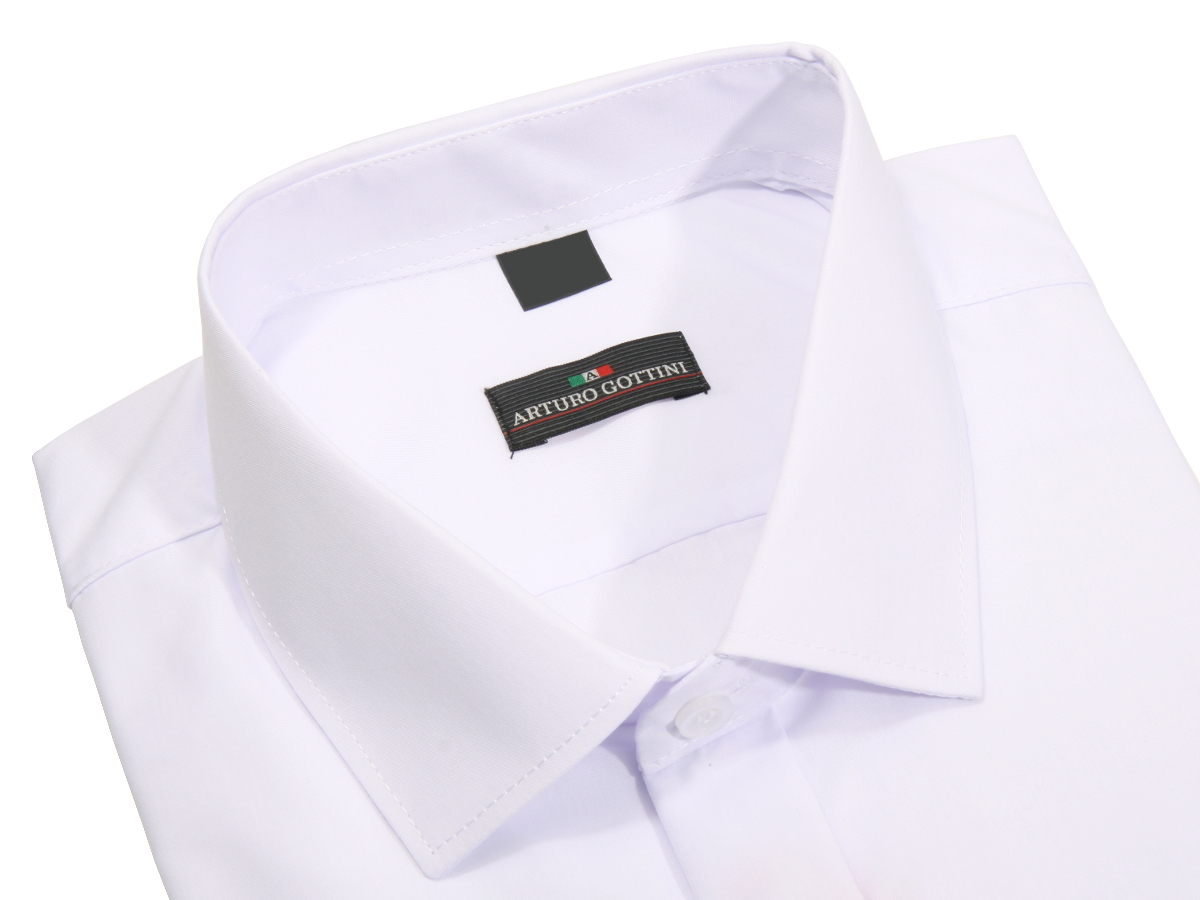 KOSZULA BIAŁA GŁADKA NA SPINKI 41 176-182 SLIM Marka inna