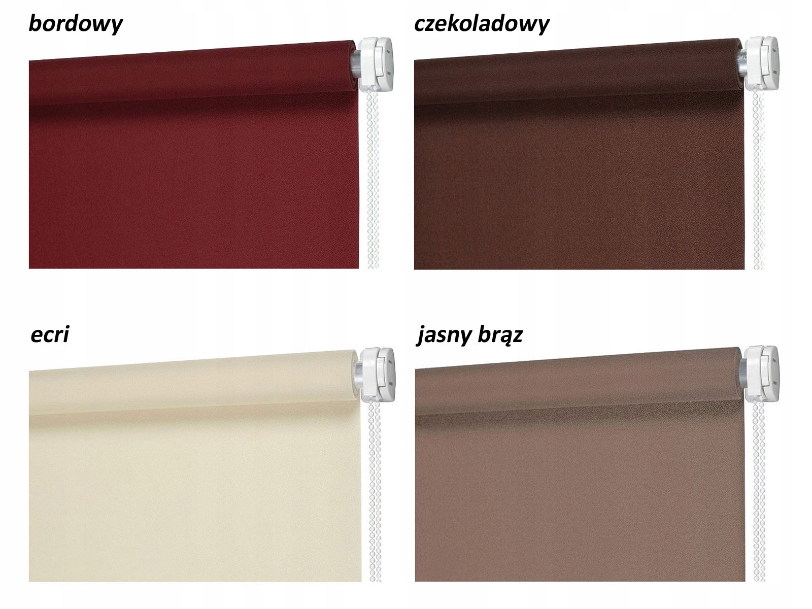 KOMPLETNA MINI ROLETA RÓŻNE KOLORY 68x215cm Stopień zaciemnienia półzaciemniające