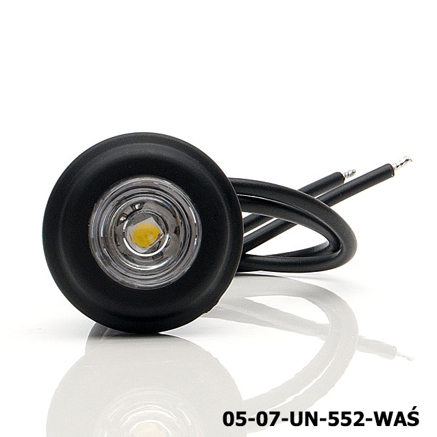 OBRYSÓWKA BIAŁA LED MAŁA OKRĄGŁA Numer katalogowy części W80/668