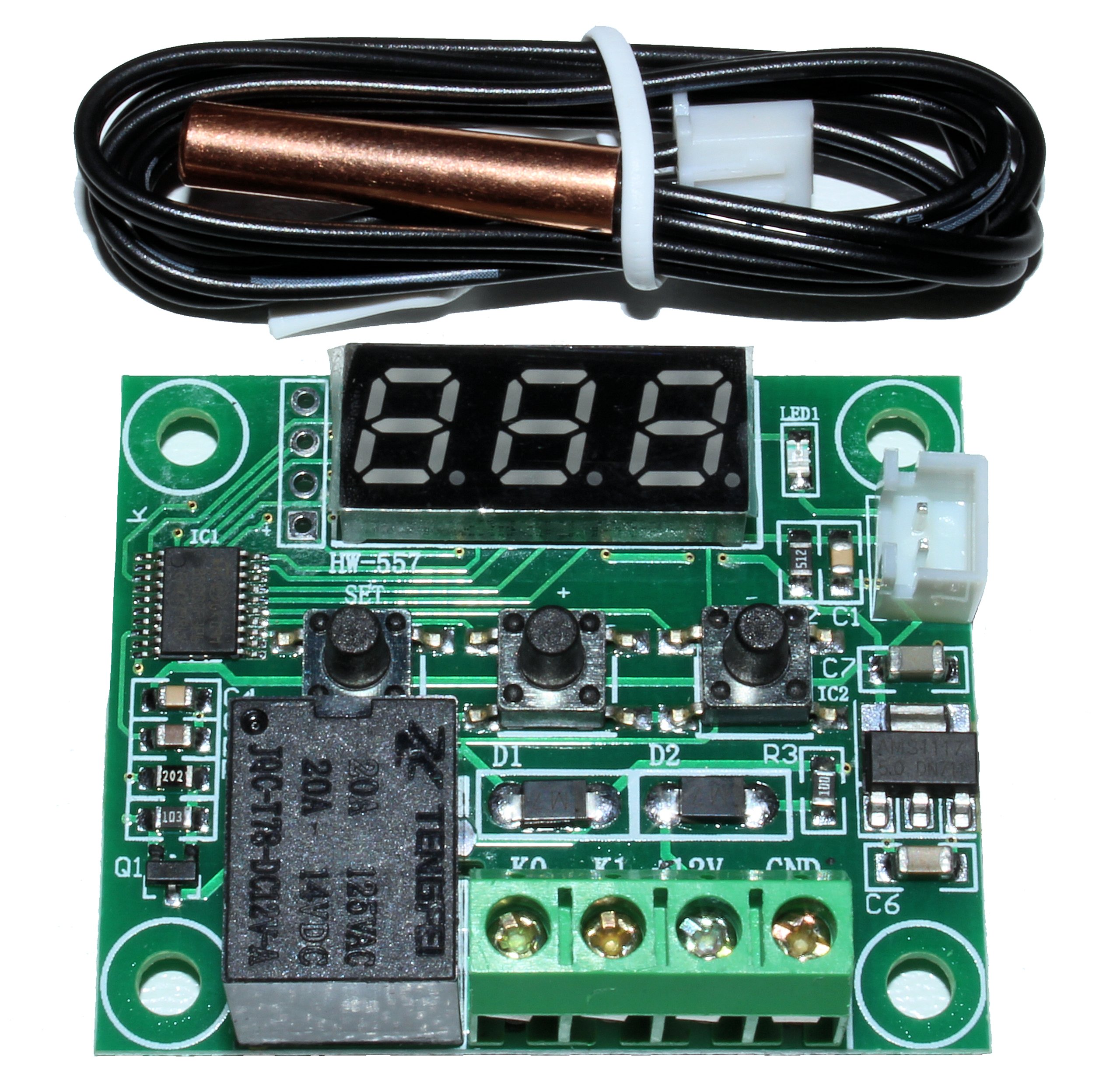 

Omega_Zone Termostat Cyfrowy W1209 12V -50C +110C