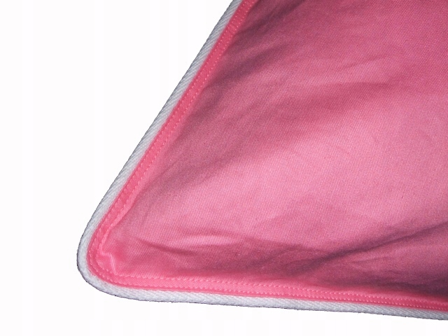 PODUSZKA Z PIERZA 40X40 PIERZE GĘSIE 0,9 KG JASIEK Kolor odcienie różowego