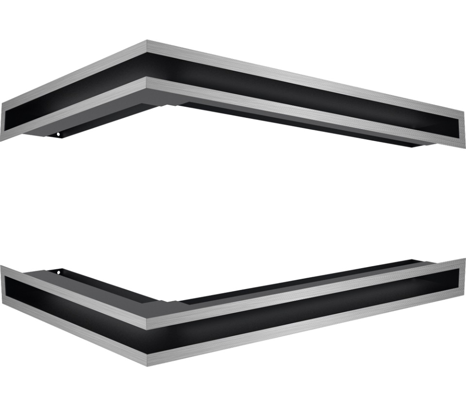 Krbová Mřížka Luft Rohová 600x400x60 2 Ks Kpl