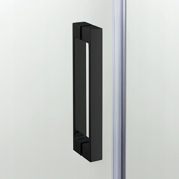 KABINA UCHYLNA PÓŁOKRĄGŁA PRYSZNICOWA BLACK 80x80 Grubość szkła/szyby 6 mm