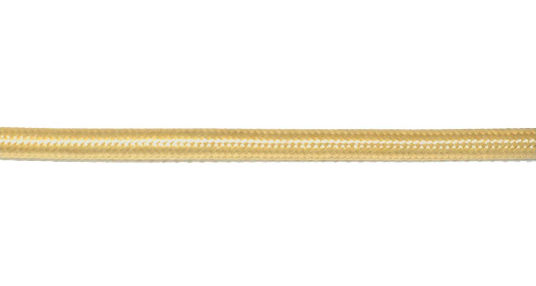 

Kabel W Oplocie Złotym Do Lamp 2x0,75