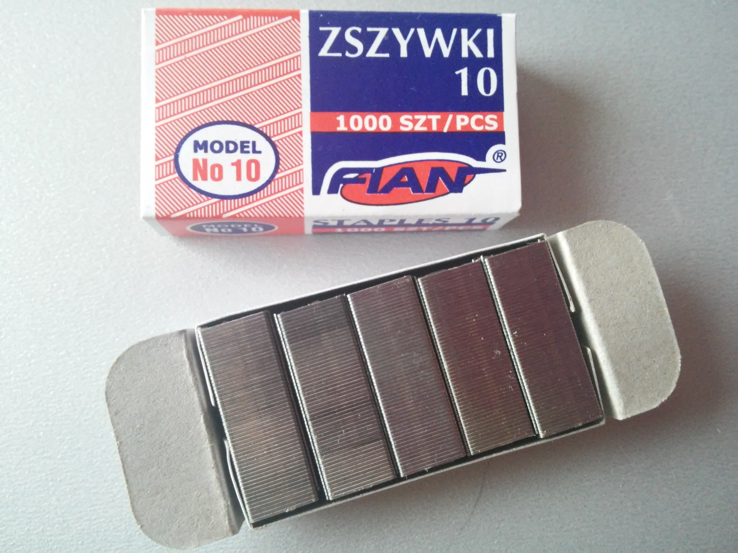 Zszywki biurowe 24/6 do zszywacza 1000 sztuk Rozmiar 1000