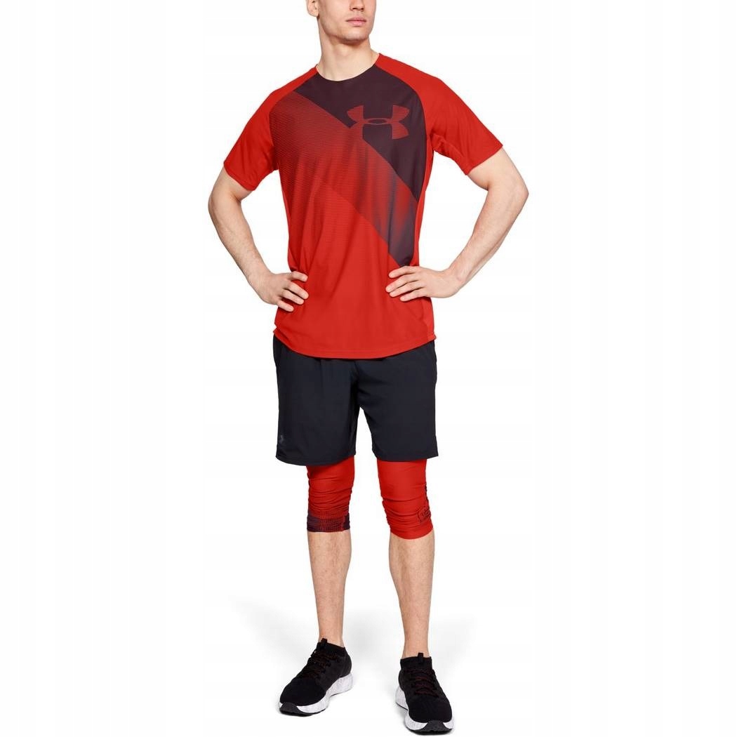 UNDER ARMOUR VANISH koszulka siłownia Crossfit Dekolt okrągły