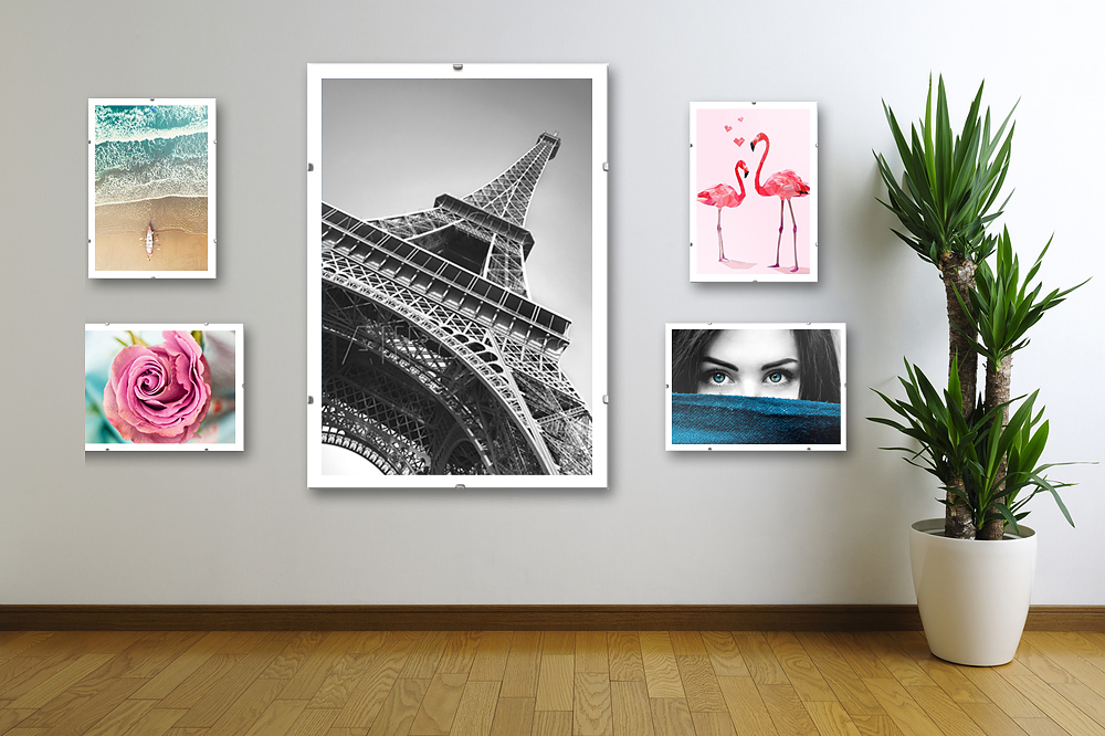 ANTYRAMA 13x18 - 18x13 cm, Ramka na zdjęcia Model ANTYRAMA