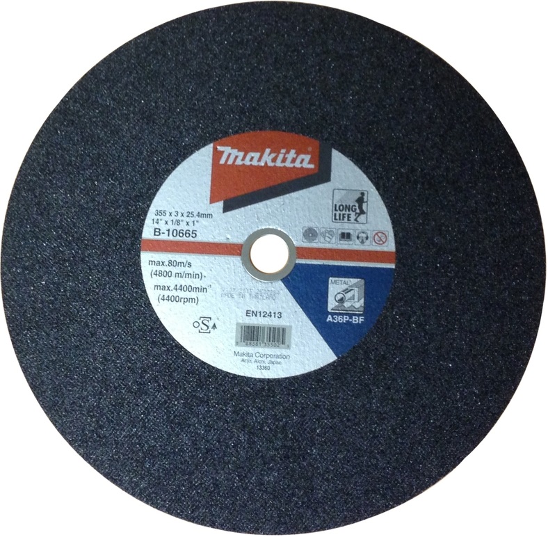 

Makita Tarcze Tnące Do Stali 355 X 25,4 B-10665