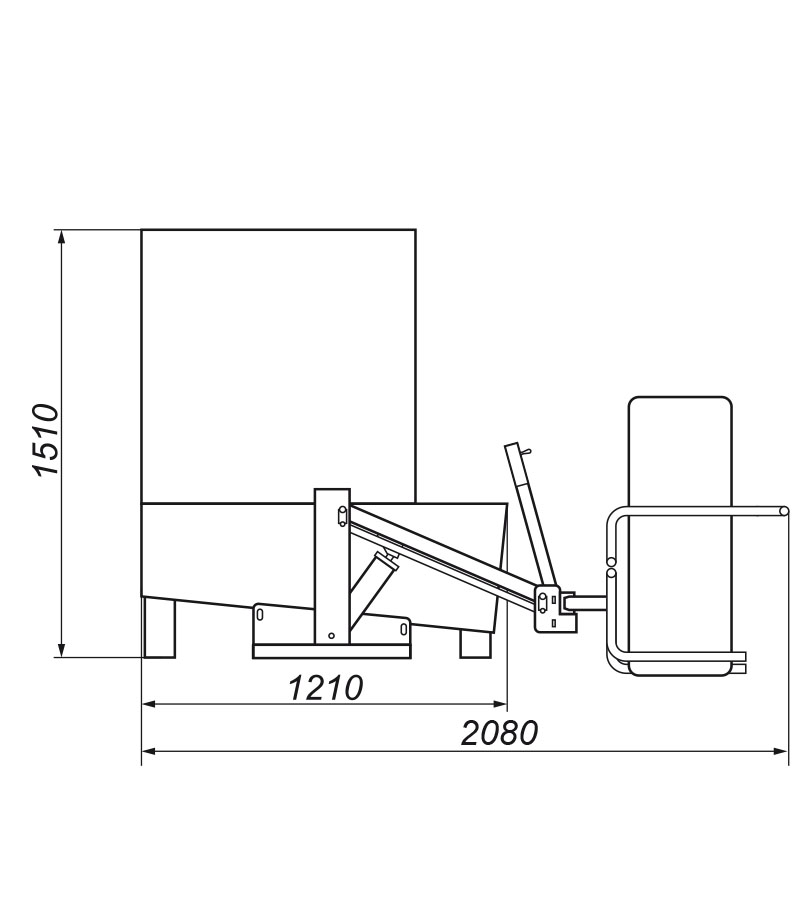 Myjka do kol osobowych 4x4 HP SUV BUS Weight with packaging 330 kg