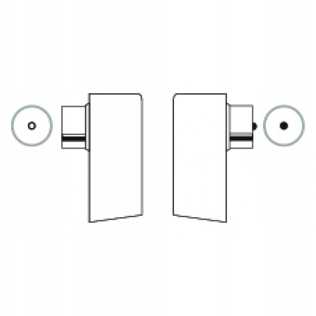 2x WTYK ANTENOWY KĄTOWY WTYCZKA TV-SAT IEC ZESTAW Marka Schwaiger