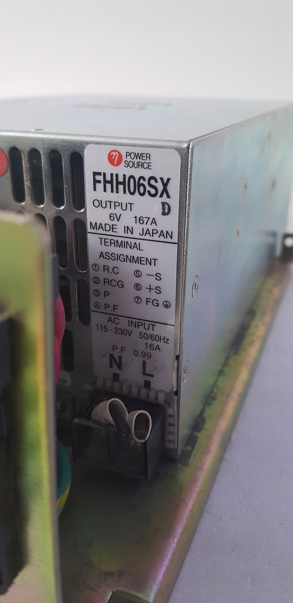 Zasilacz 6V 167A POWER SOURCE FHH06SX 115-230V Producent Inna