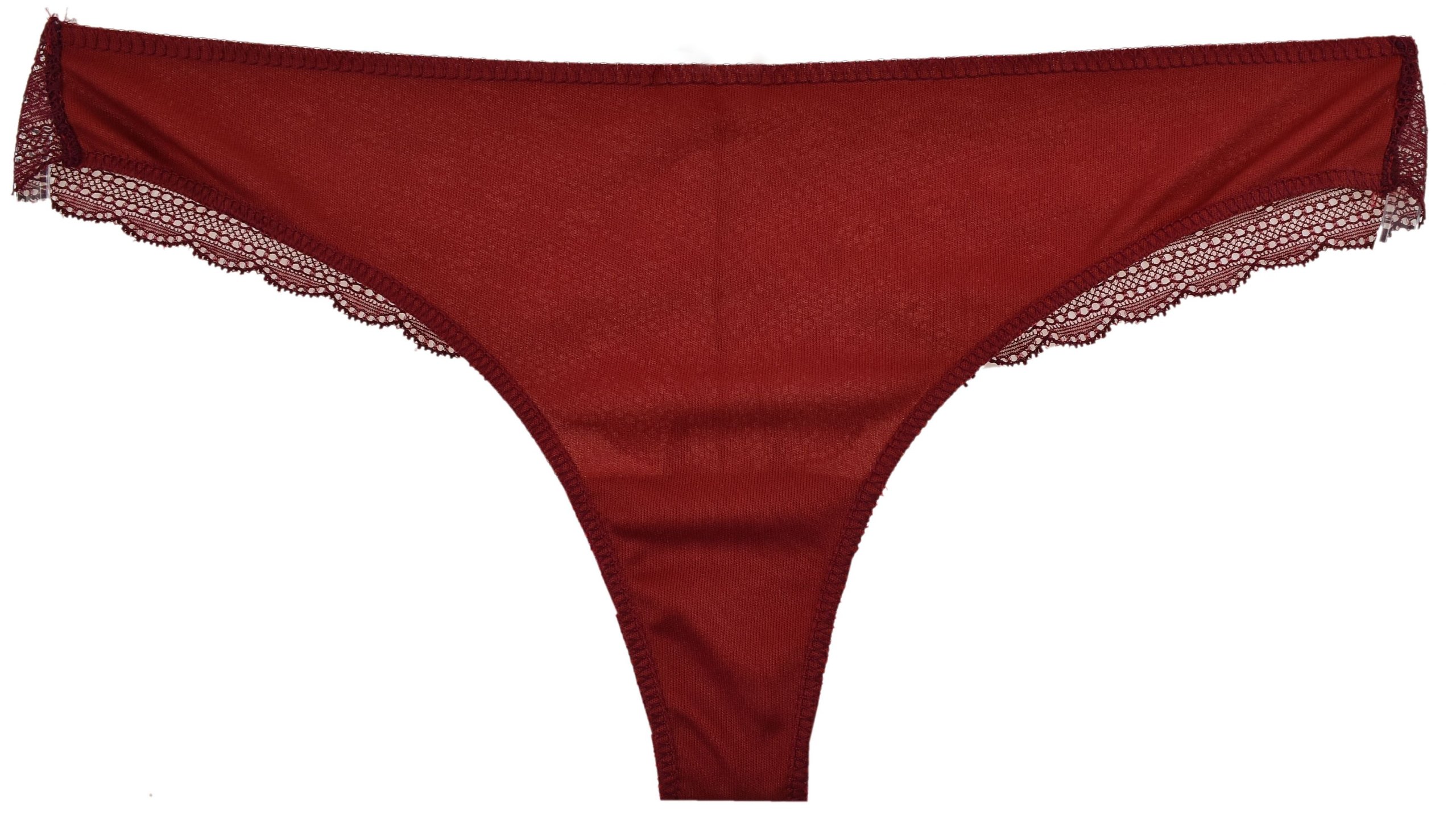 

Tezenis Intimissimi czerwone majtki koronka M 38