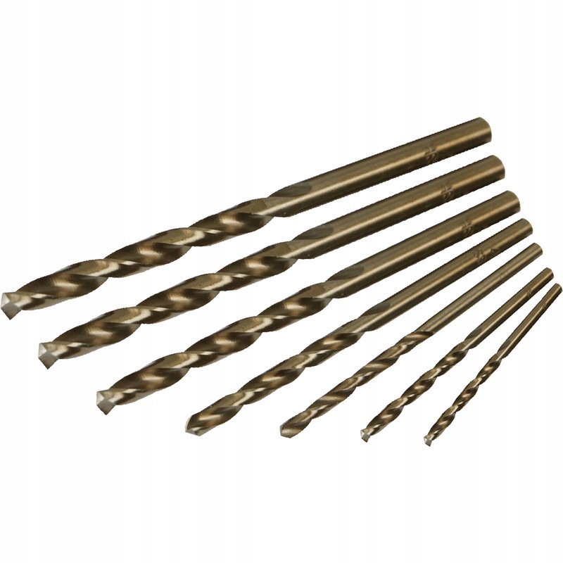 

Prawdziwe Wiertła Kobaltowe M35 stal 12mm