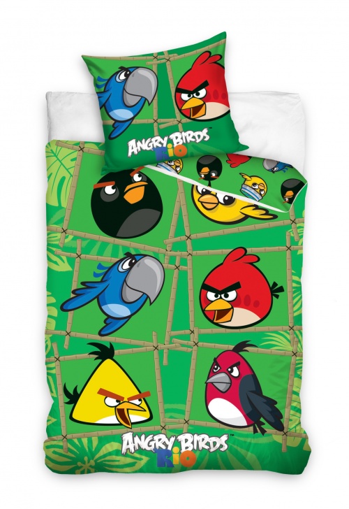 

Angry Birds Rio Stella Pościel Dwustronna 160x200
