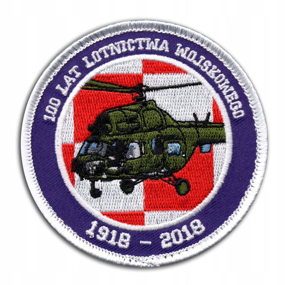 

Naszywka 8 cm | 100 Lat Lotnictwa Śmigłowiec Mi-2