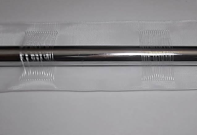 TAŚMA MARSZCZĄCA TUNELOWA do firan zasłon 5 cm Marka inna