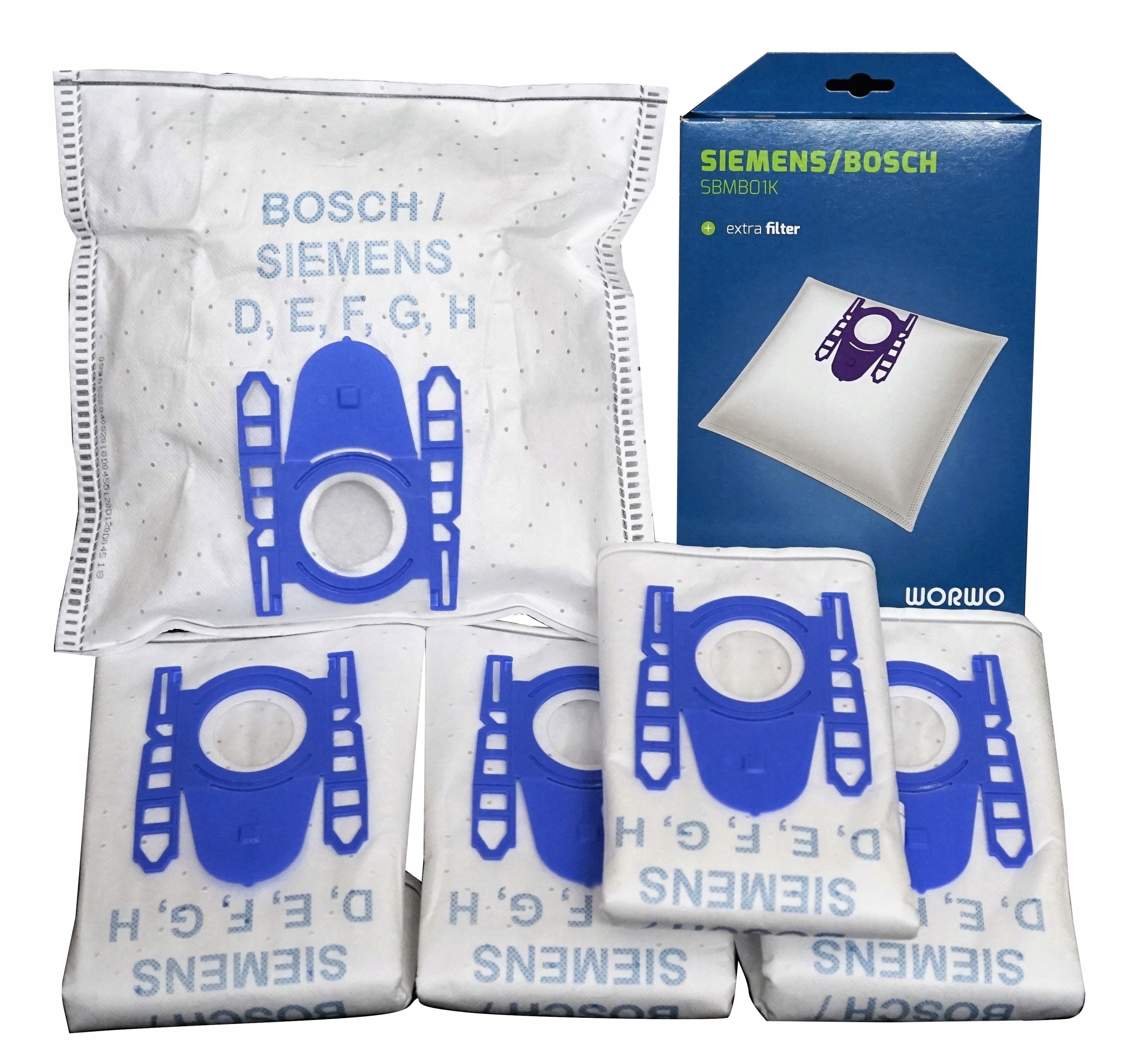 

Worki Syntetyk Bosch Compaxx'x BZGL2A317 x5 Mocne