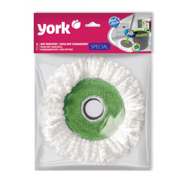 

York Mop Obrotowy Special Końcówka Zapas Okrągły