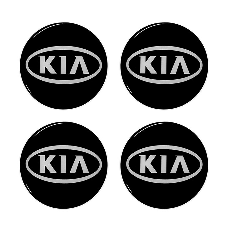 

Emblemat Logo Znaczek 3D Kia 70 mm 4szt.
