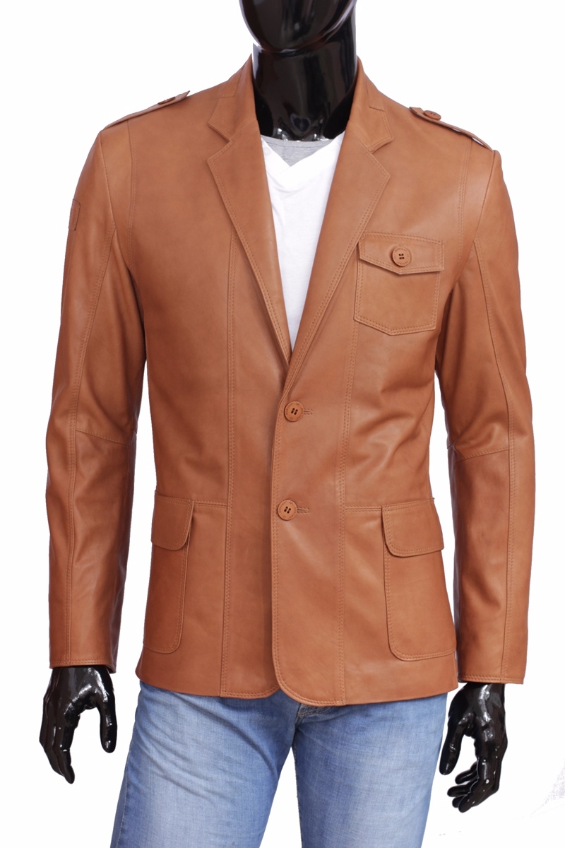 Marynarka Skórzana Męska DORJAN ALX113 Kurtka XXL Kod producenta ALX113