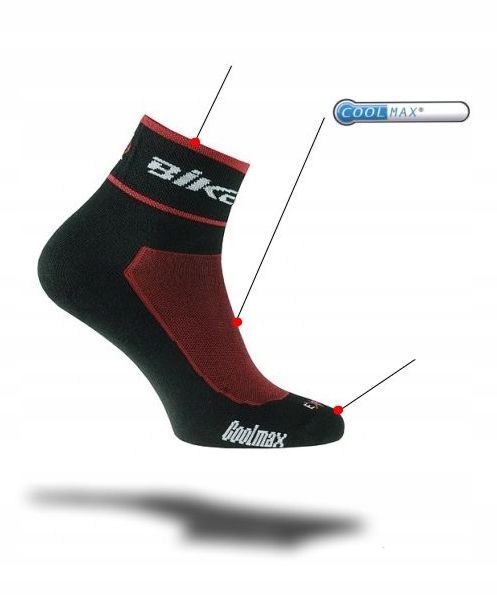 Skarpety rowerowe termoaktywne BIKE 39-42. 9 Rozmiar 39-42