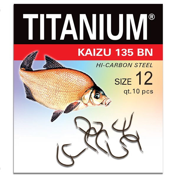 Haczyki Titanium Kaizu 135BN nr.12 Robinson