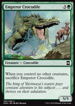 2x Emperor Crocodile Ema *