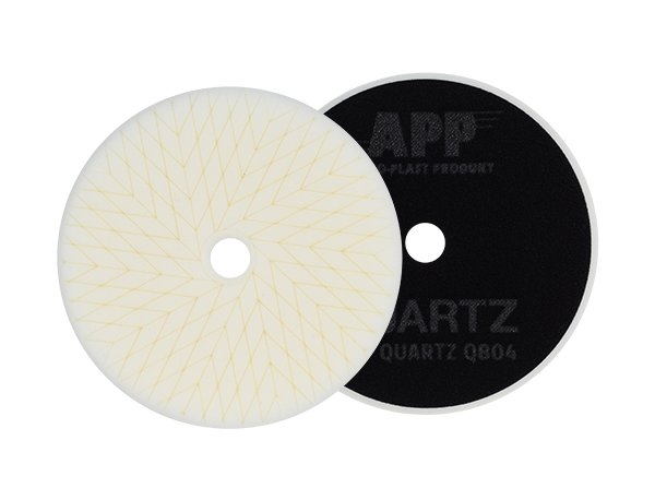 Gabka polerska HARD biala h30 d145 APP 2 szt