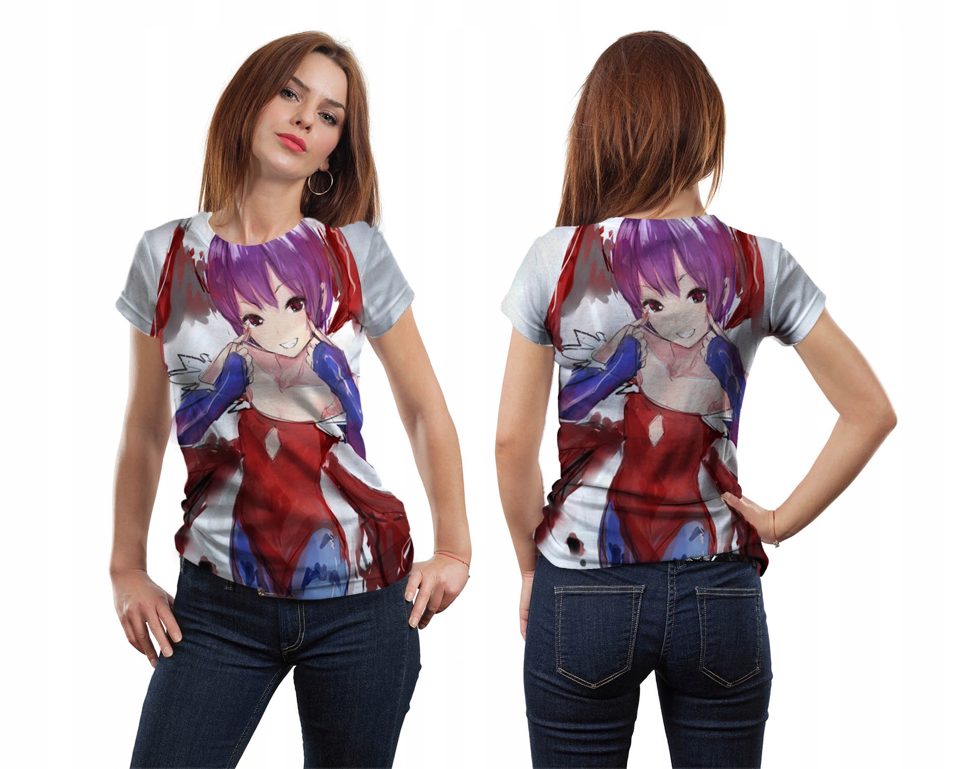 

Koszulka 3D T-shirt Anime XL Młodzieżowa Trwała