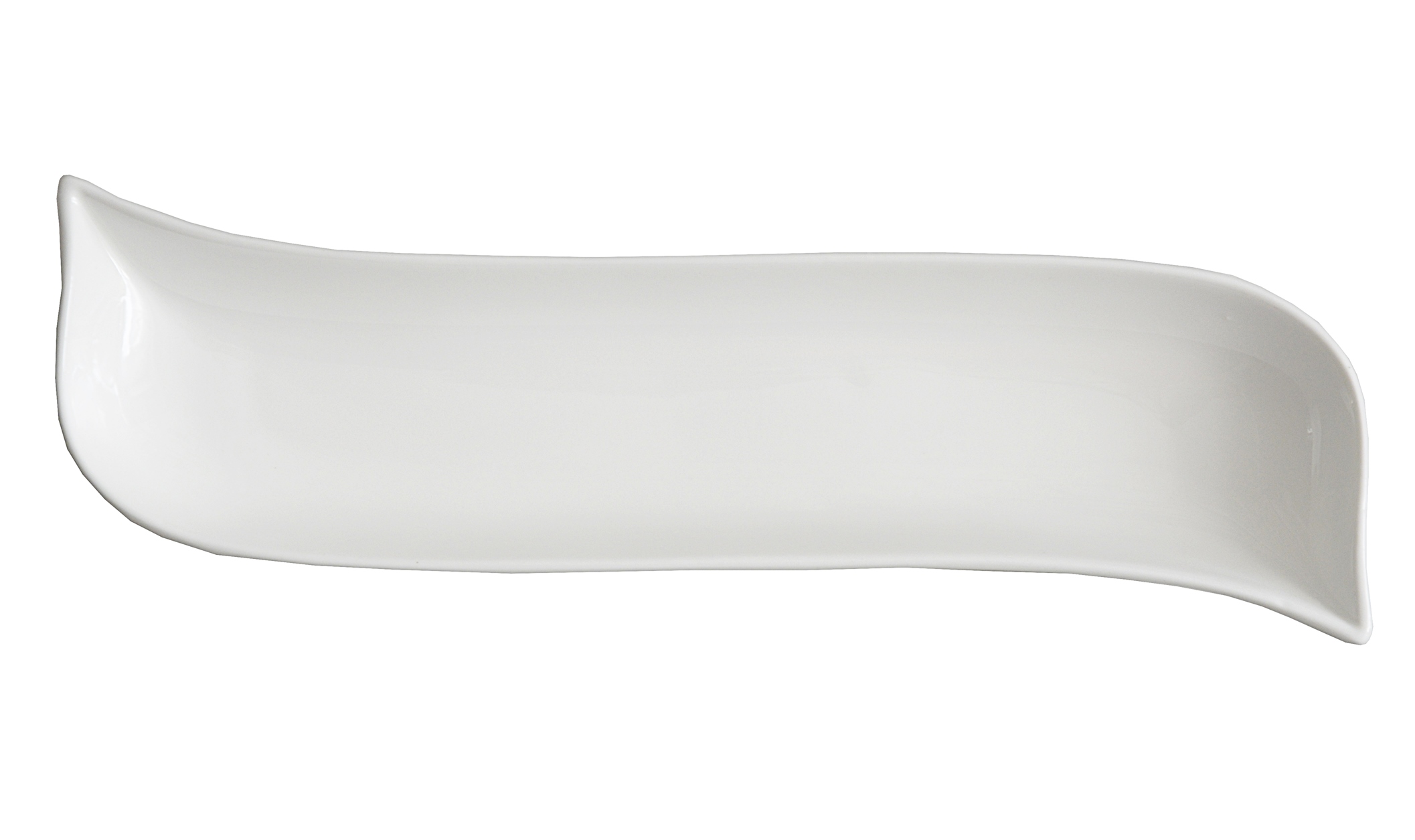 

Biały półmisek Prostokątny Porcelana 23x5,7 Wwa Łm