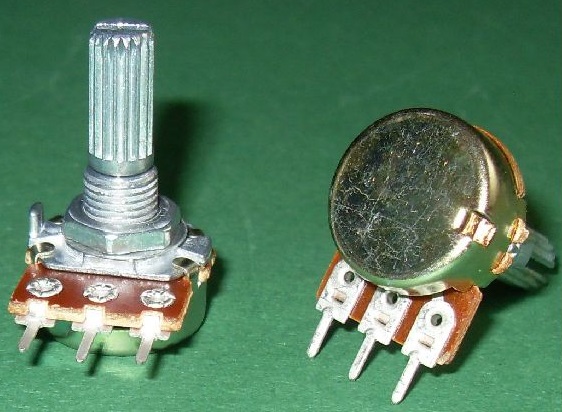 Potencjometr obrotowy A 2k logarytmiczny (0167) Kod producenta 0167