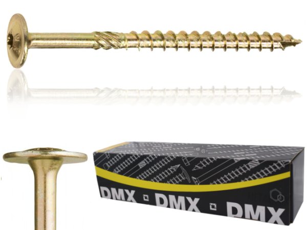 

Wkręty Ciesielskie 6x260 Torx Łeb Talerzowy 100szt