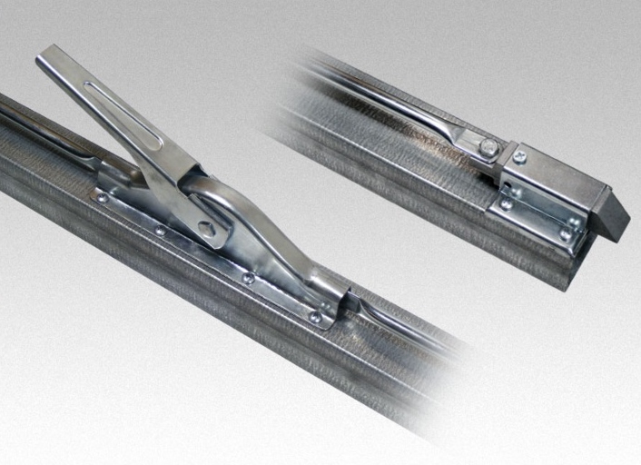 ZASUWA GARAŻOWA, KLAMKA RĄCZKA RYGLOWA DO BASKWILI Marka Kowal