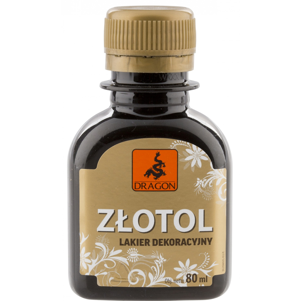 

Lakier dekoracyjny Złotol 80ml