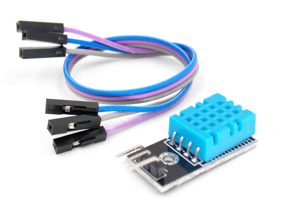 

Czujnik temperatury i wilgotności DHT11 + przewody