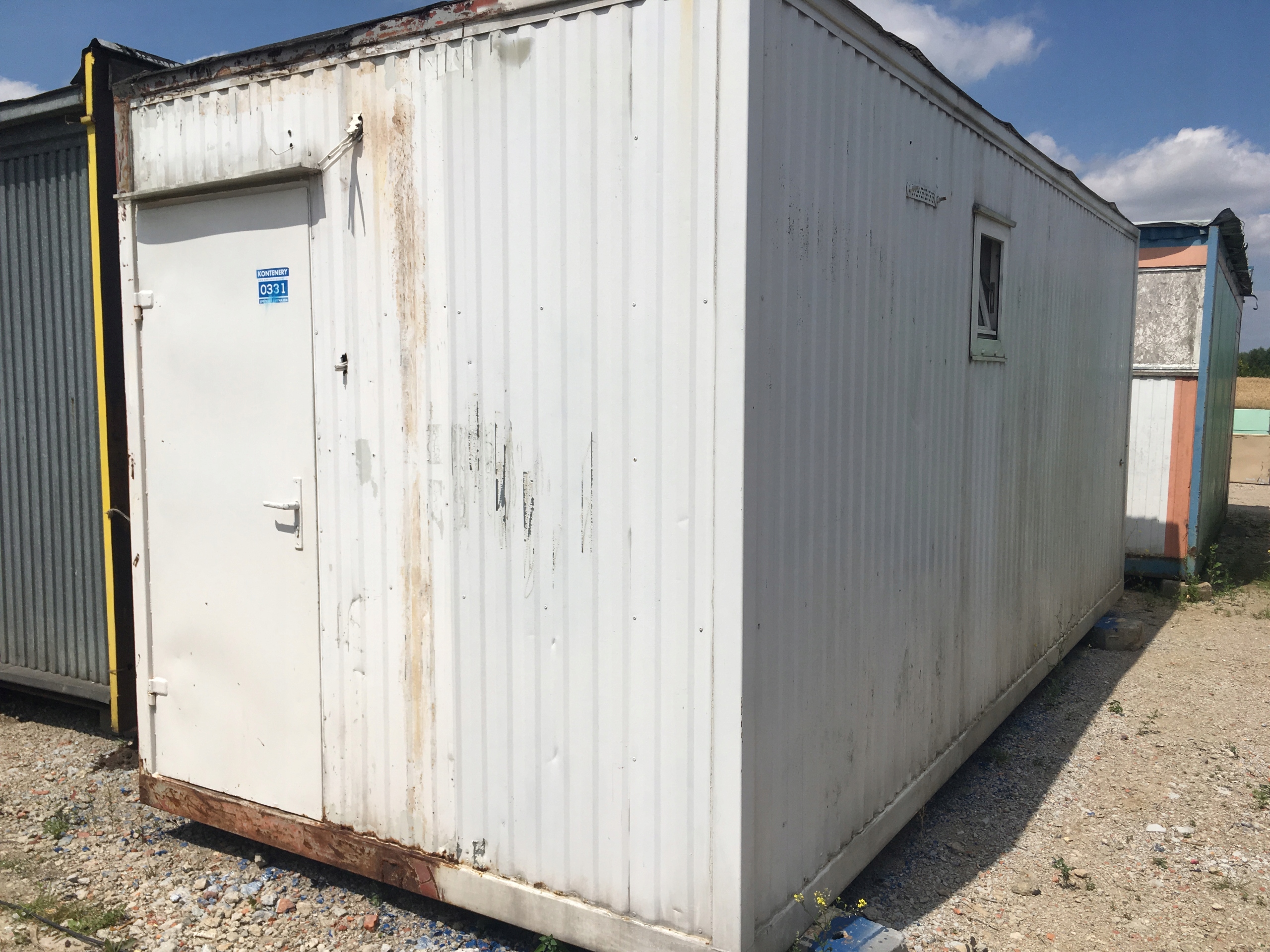 KONTENER SANITARNY / PRYSZNIC / UMYWALKI / WC Długość 6 m