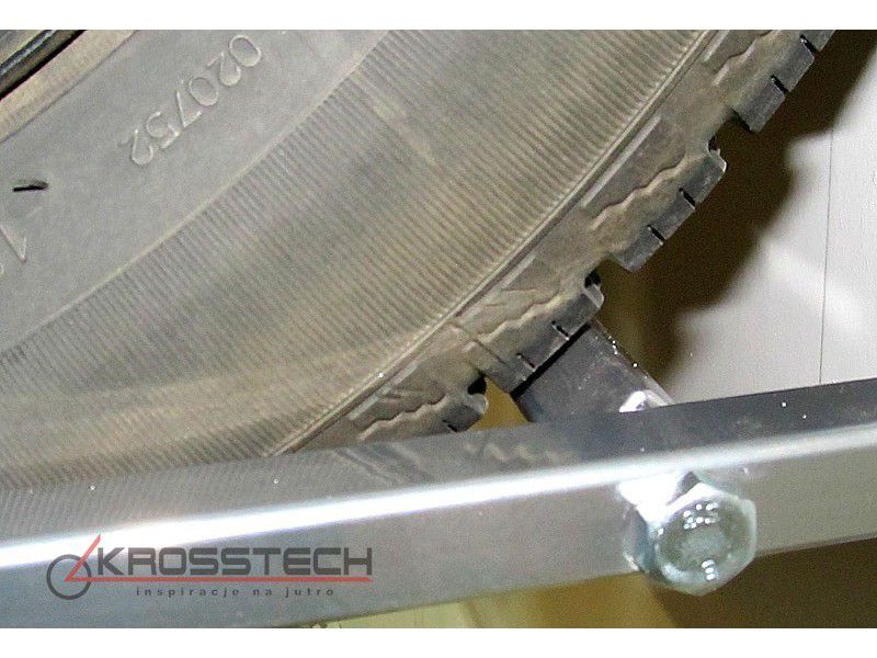 STOJAK REGAL NA OPONY KOLA MAX PION 8x260 mm OCYNK Material metal