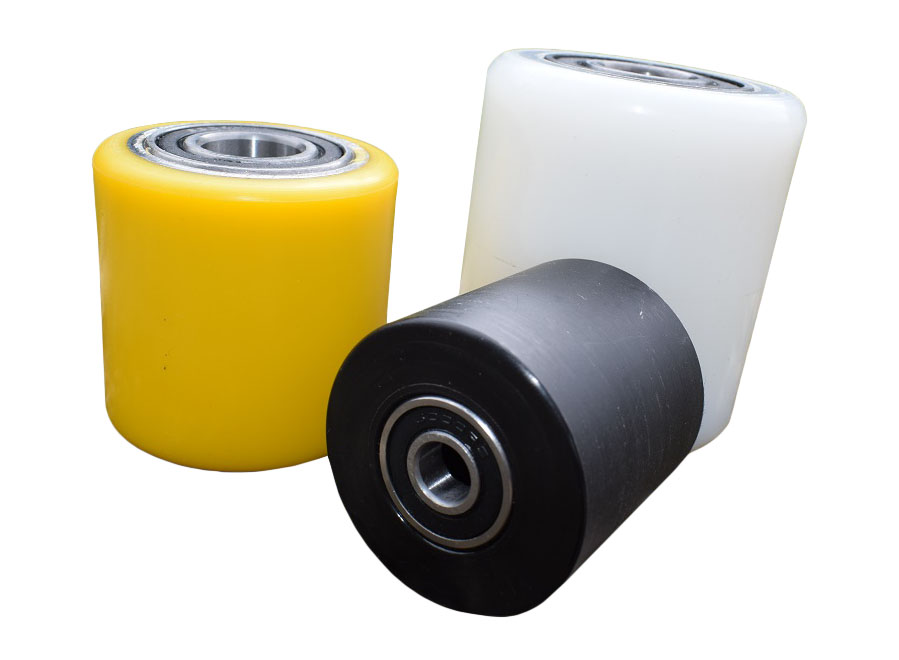 100X100 ROLKI do WÓZKA PALETOWEGO 100-100 fi 30 Długość wideł 1 mm