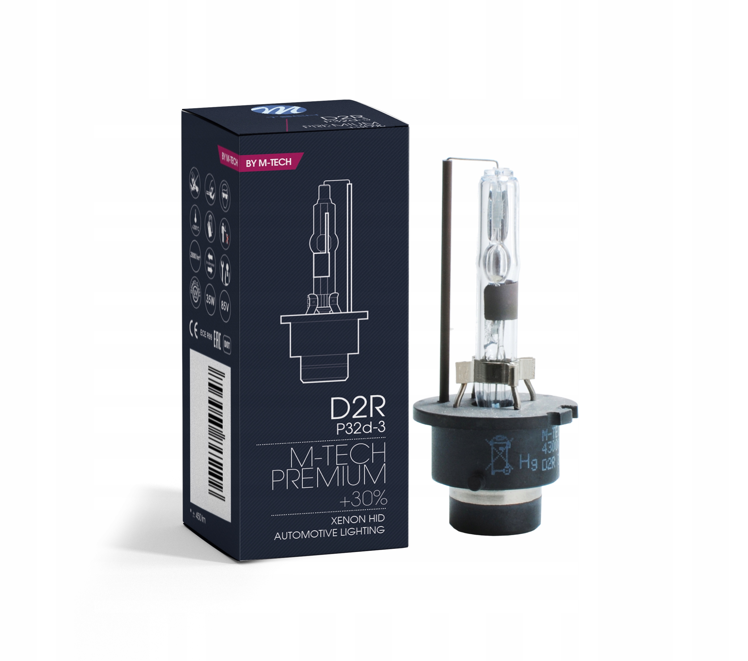 M-TECH D2R PREMIUM 4300K +30% Xenon Żarnik Palnik
