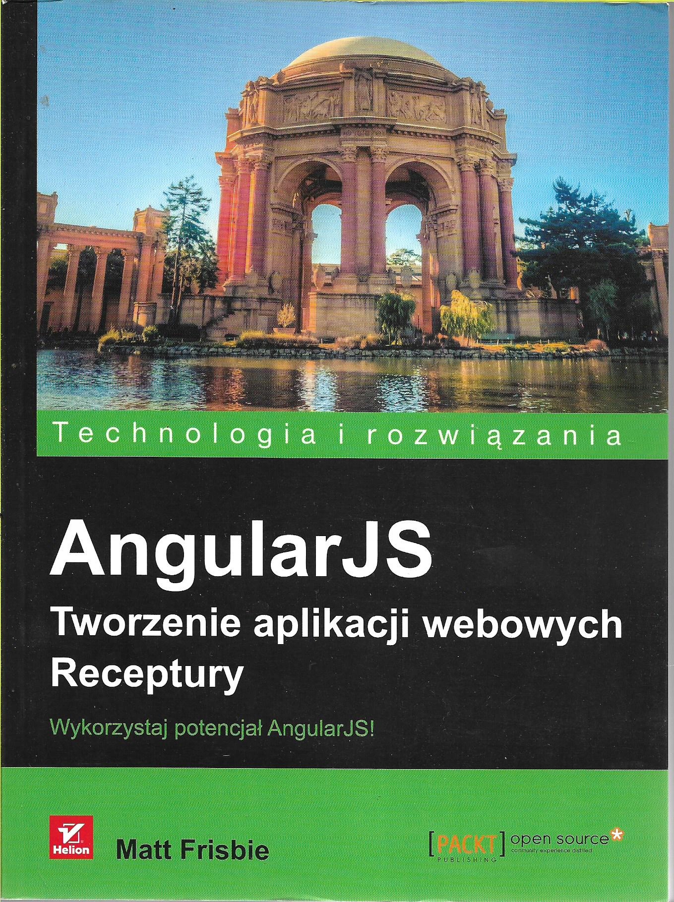 ANGULARJS TWORZENIE APLIKACJI WEBOWYCH Frisbie def