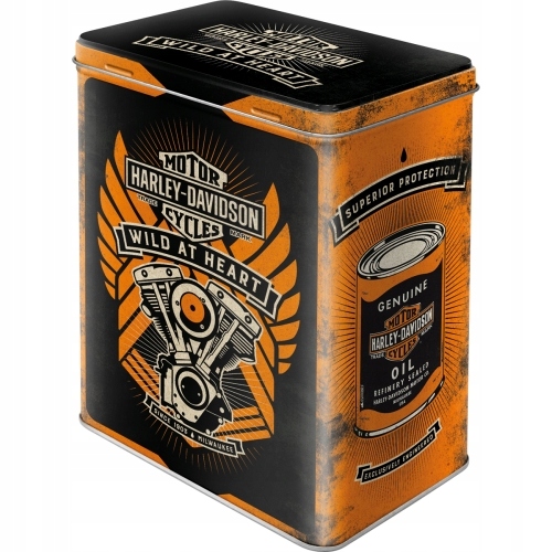 

Puszka pojemnik Harley-davidson blacha 3L