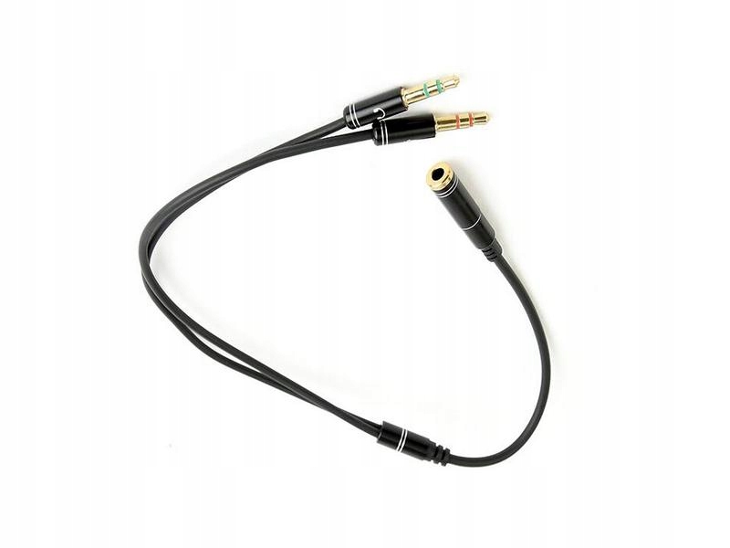 Adapter Mini Jack 4pin - 2x minijack 2 pin GMB Kod producenta adapter minijack 4 pin v4